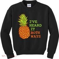 I’ve Heard It Both Ways Psych Pineapple Lover Kids Sweatshirt thumb 0