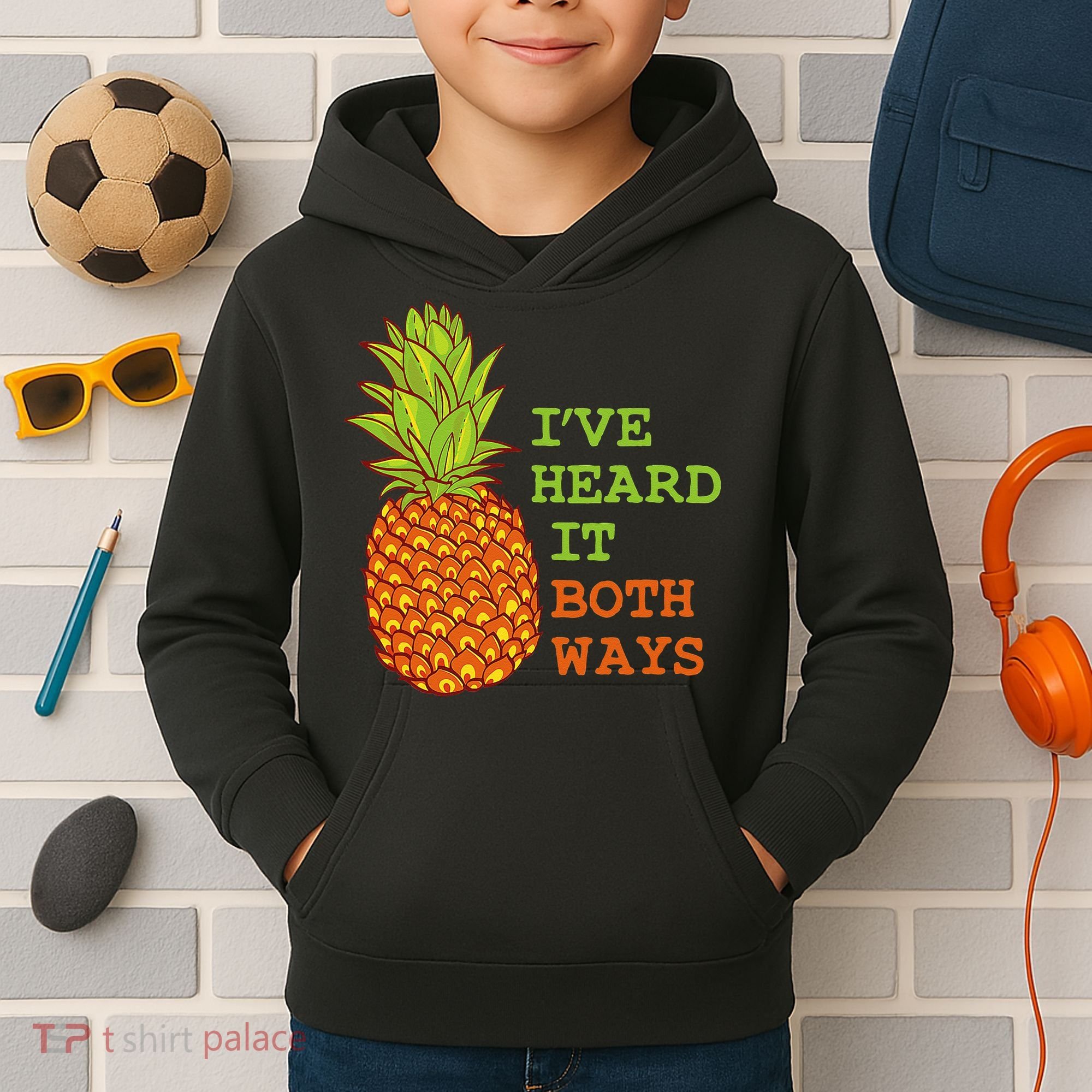 I’ve Heard It Both Ways Psych Pineapple Lover Kids Hoodie