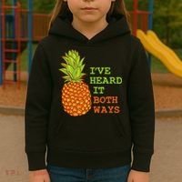 I’ve Heard It Both Ways Psych Pineapple Lover Kids Hoodie thumb 3