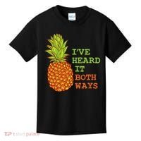 I’ve Heard It Both Ways Psych Pineapple Lover Kids T-Shirt thumb 0