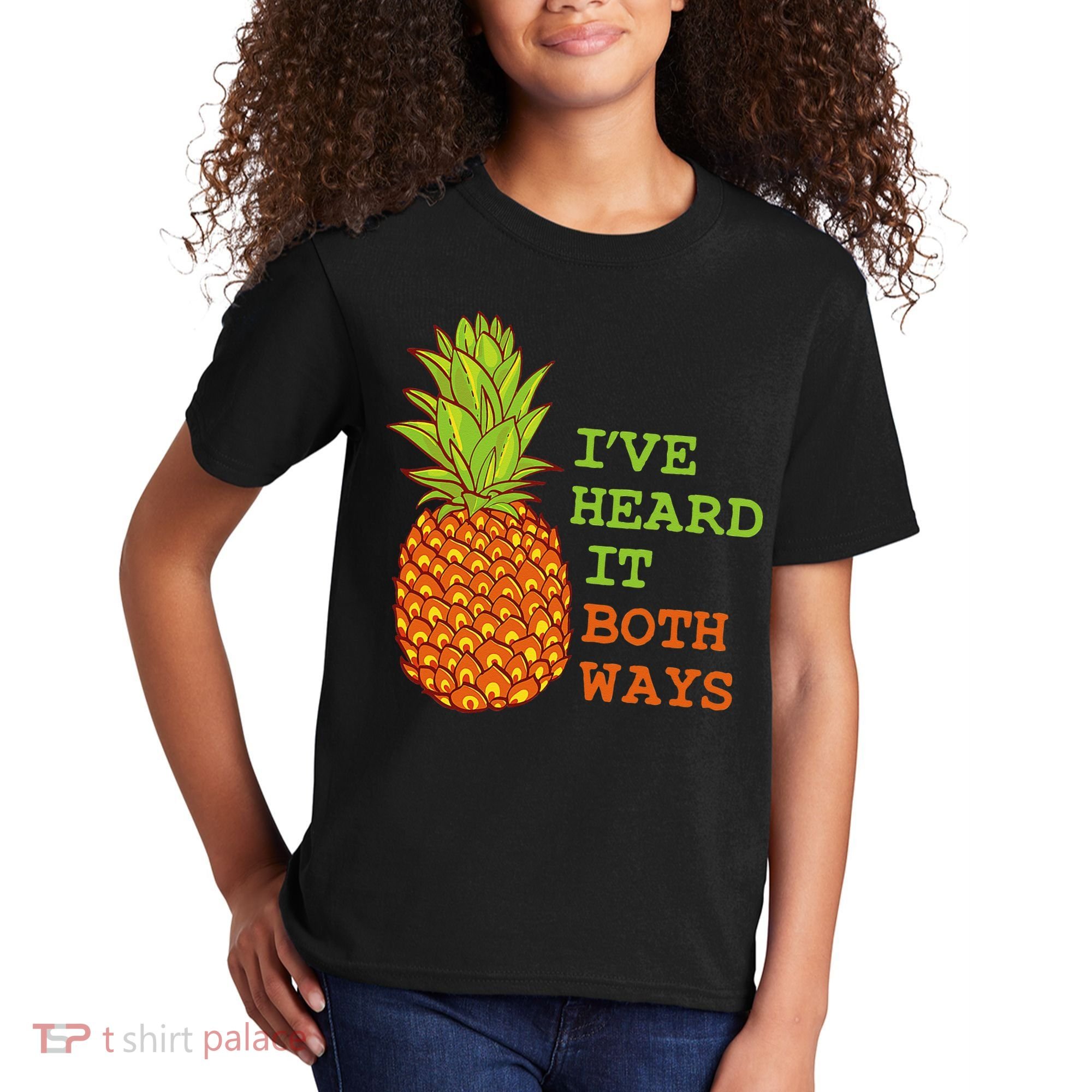I’ve Heard It Both Ways Psych Pineapple Lover Kids T-Shirt