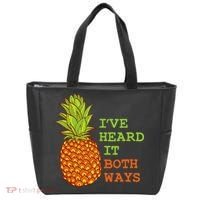 I’ve Heard It Both Ways Psych Pineapple Lover Tote Bag thumb 0
