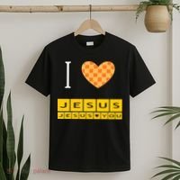 I Heart Jesus And Jesus Loves You T-Shirt thumb 2