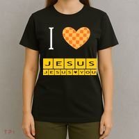 I Heart Jesus And Jesus Loves You T-Shirt thumb 4