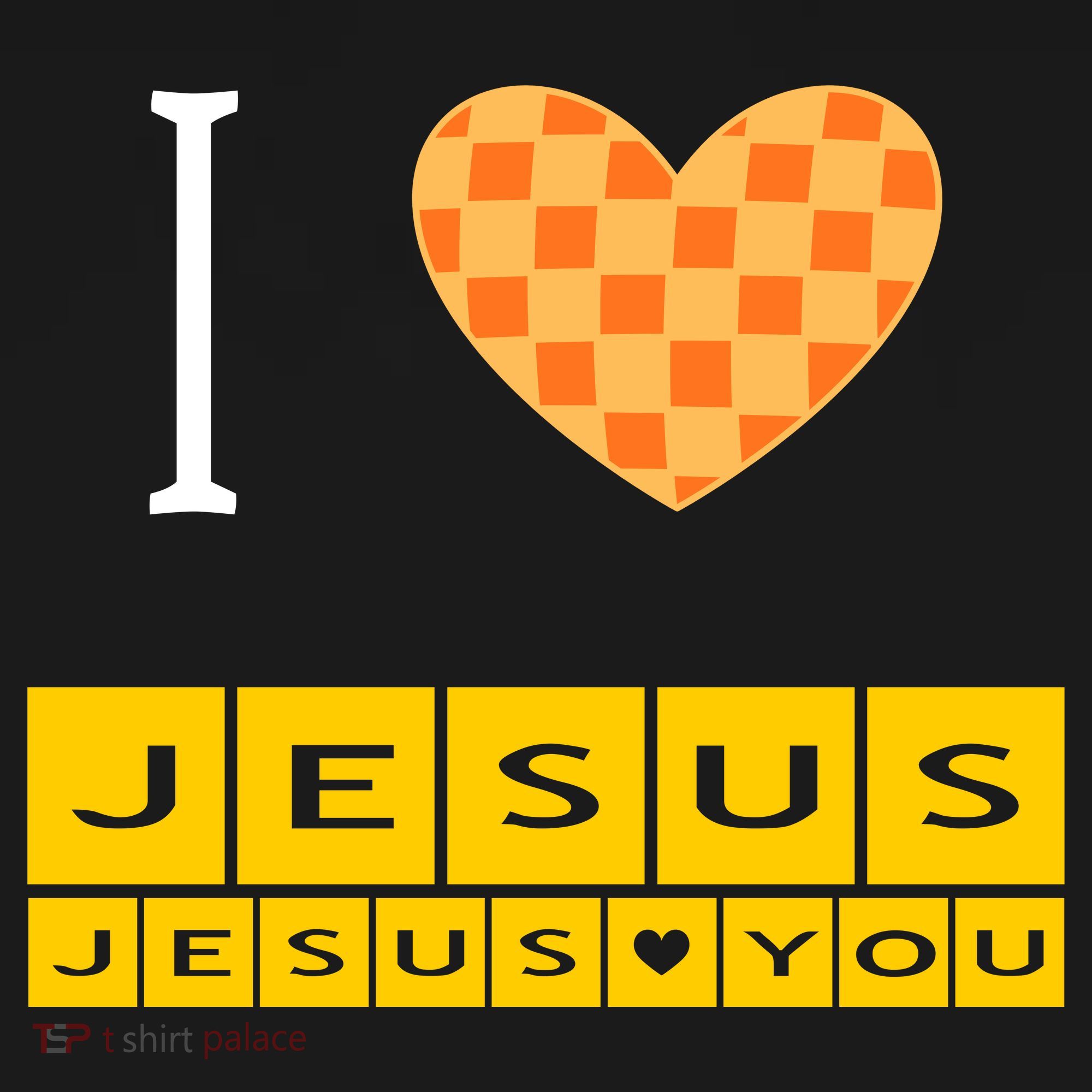 I Heart Jesus And Jesus Loves You T-Shirt