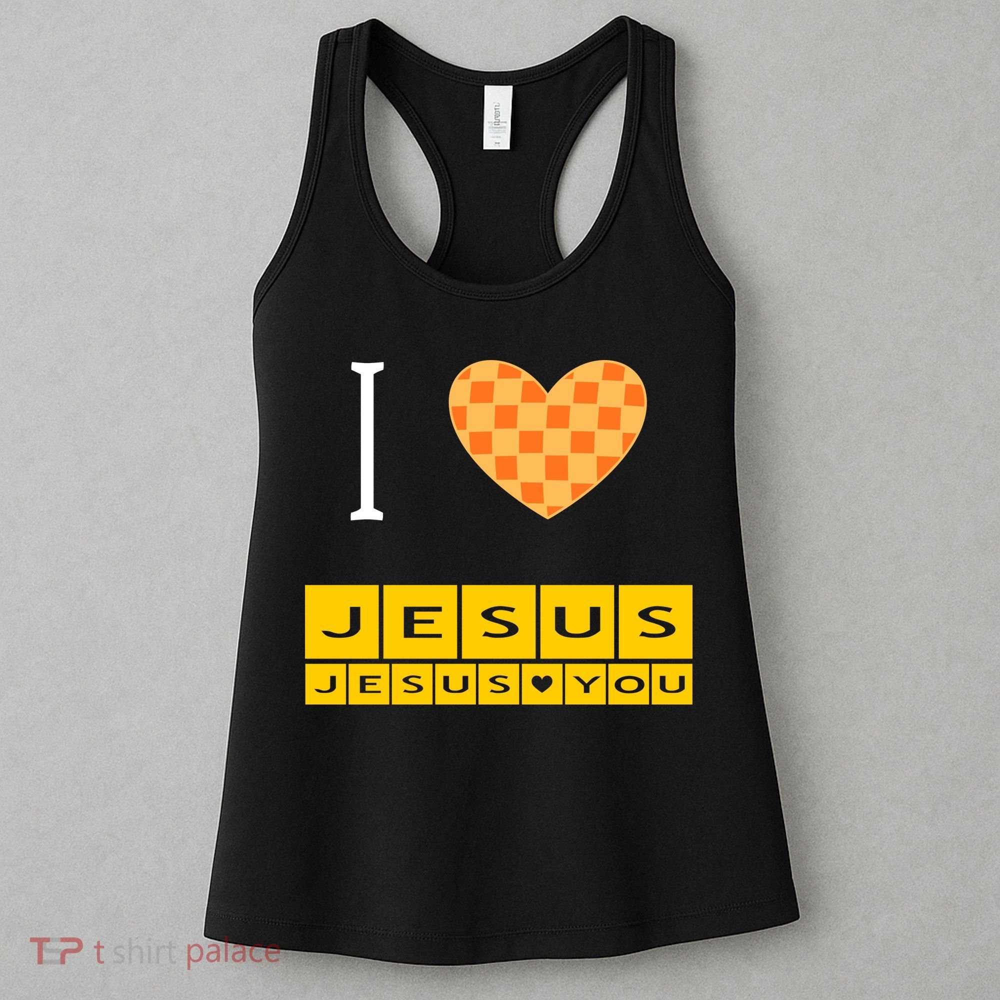 I Heart Jesus And Jesus Loves You Women's Tank Top