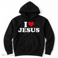 I Heart Jesus Love Christ Hoodie thumb 0