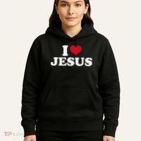 I Heart Jesus Love Christ Hoodie thumb 5