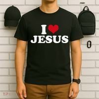 I Heart Jesus Love Christ T-Shirt thumb 6