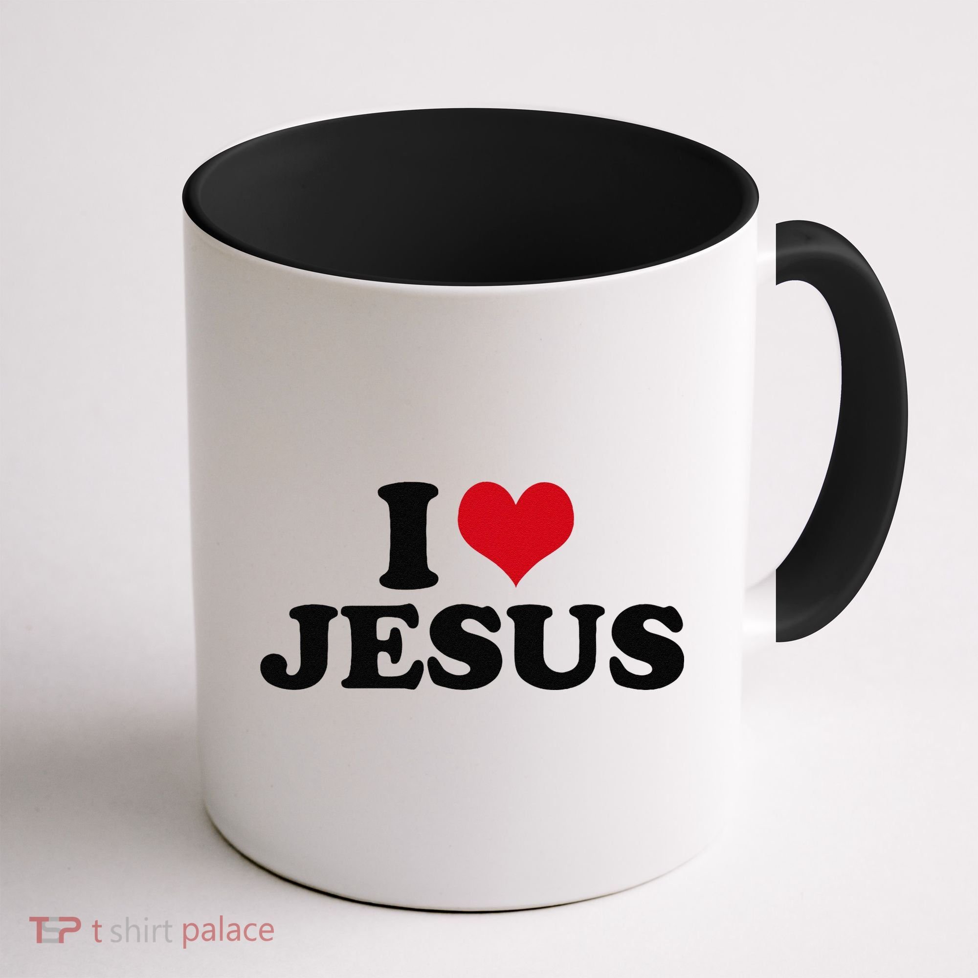 I Heart Jesus Love Christ Coffee Mug
