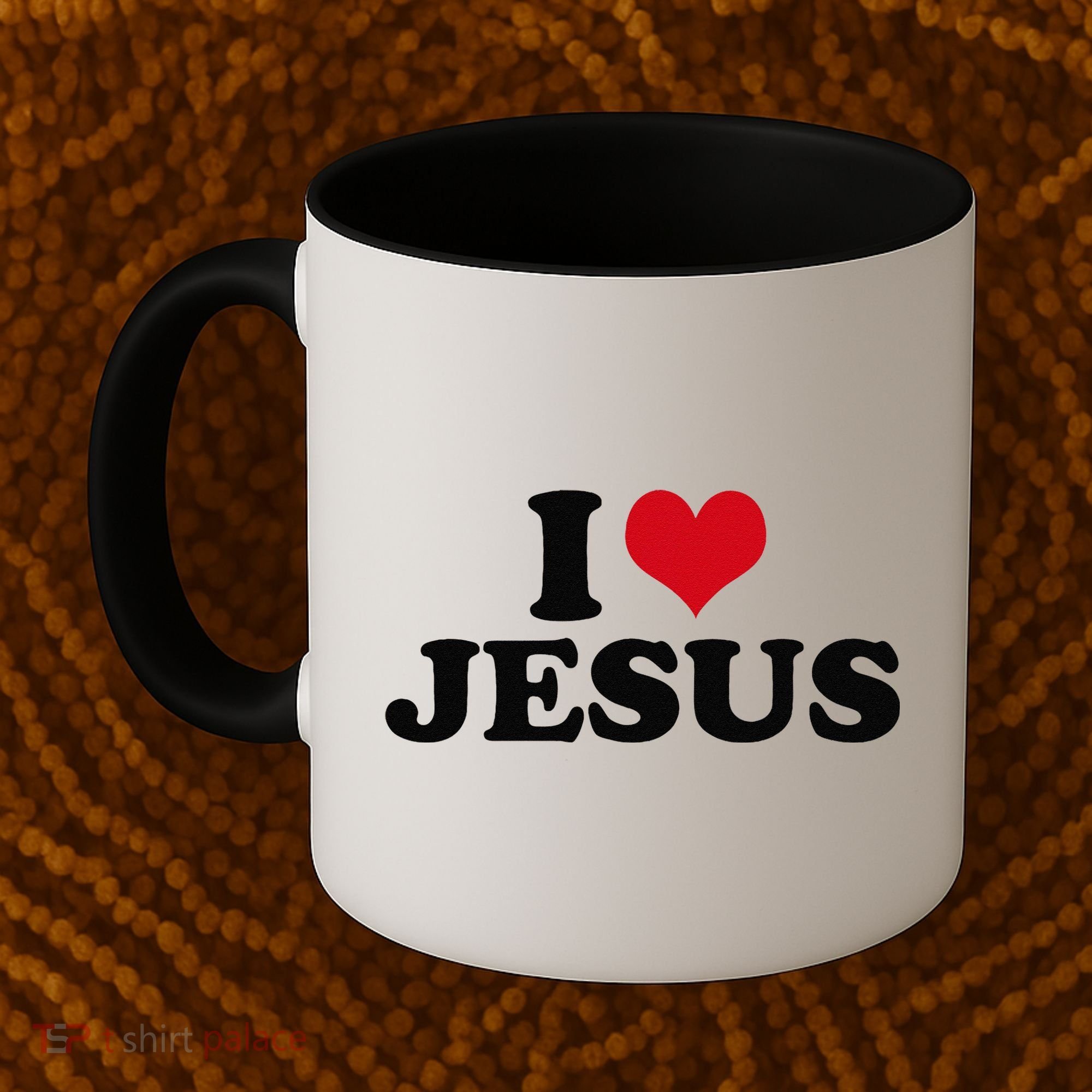 I Heart Jesus Love Christ Coffee Mug