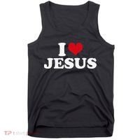 I Heart Jesus Love Christ Tank Top thumb 0