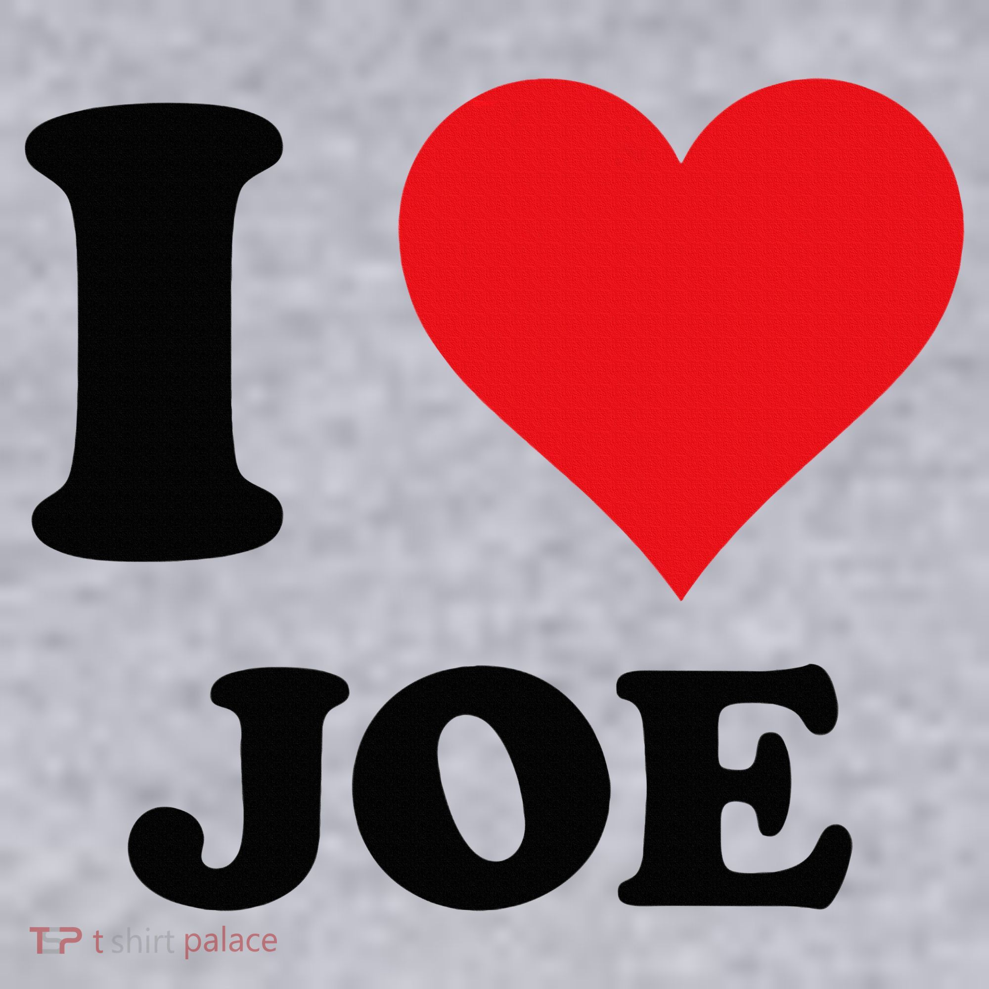 I Heart Joe First Name I Love Personalized Stuff Women's Sweatshirt