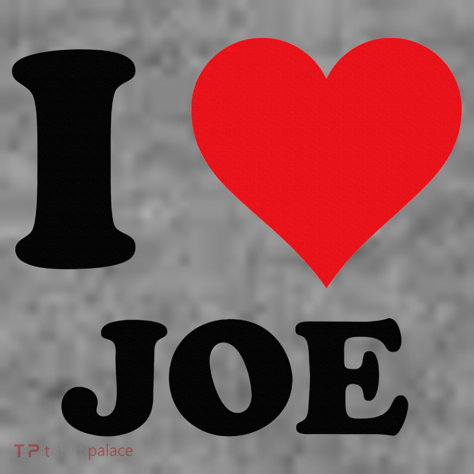 I Heart Joe First Name I Love Personalized Stuff Toddler Hoodie