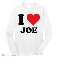 I Heart Joe First Name I Love Personalized Stuff Long Sleeve Shirt thumb 0
