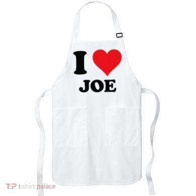 I Heart Joe First Name I Love Personalized Stuff Apron