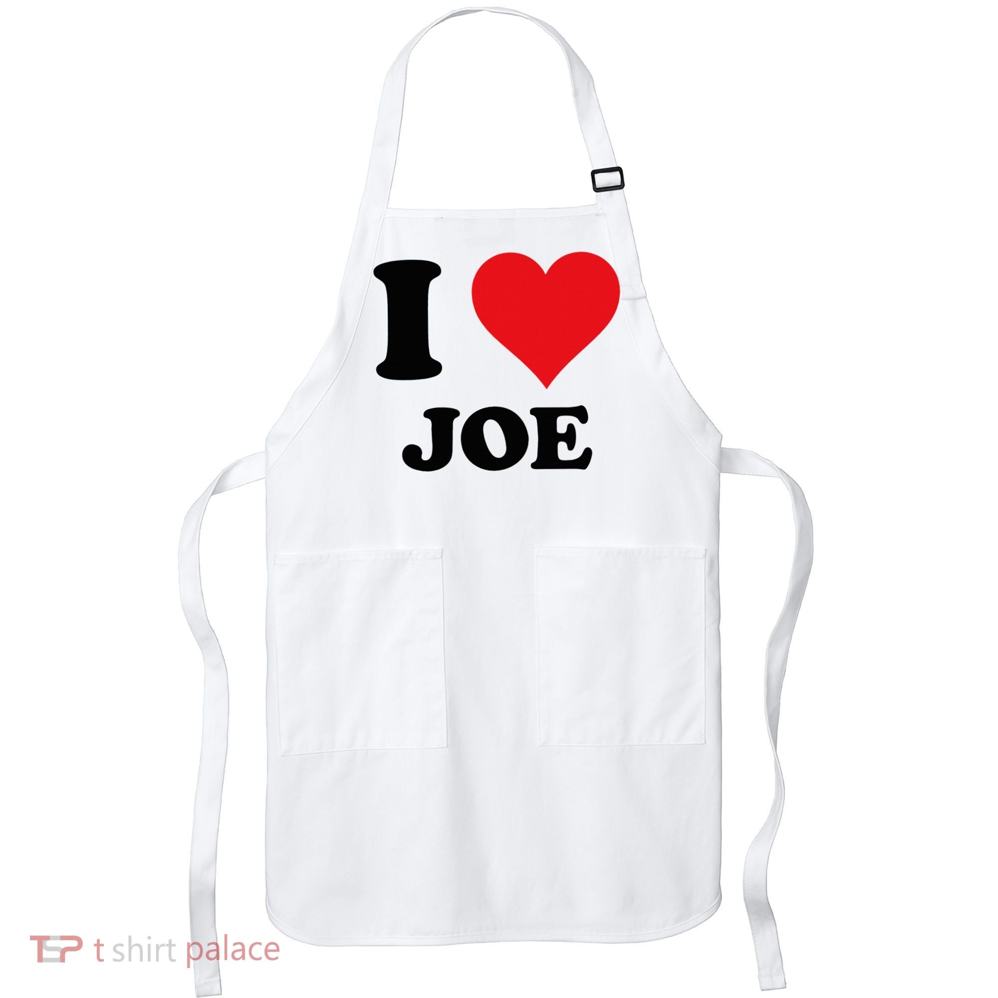 I Heart Joe First Name I Love Personalized Stuff Apron