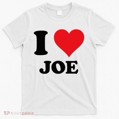 I Heart Joe First Name I Love Personalized Stuff T-Shirt
