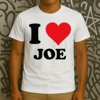I Heart Joe First Name I Love Personalized Stuff T-Shirt thumb 3