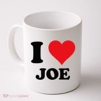 I Heart Joe First Name I Love Personalized Stuff Coffee Mug thumb 0