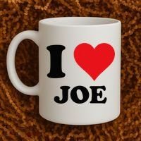 I Heart Joe First Name I Love Personalized Stuff Coffee Mug thumb 2