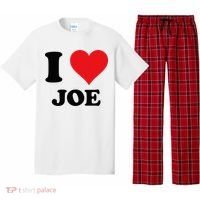 I Heart Joe First Name I Love Personalized Stuff Pajama Set thumb 0