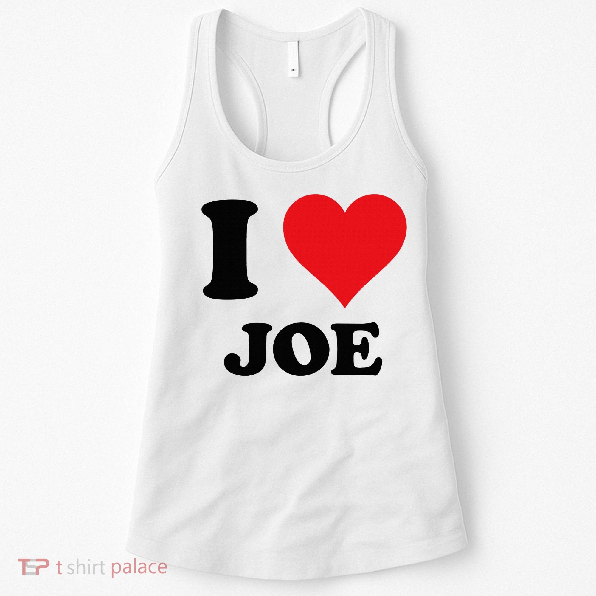 I Heart Joe First Name I Love Personalized Stuff Women's Tank Top
