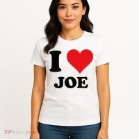 I Heart Joe First Name I Love Personalized Stuff Women's T-Shirt thumb 4