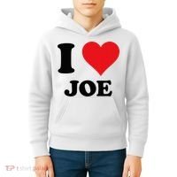 I Heart Joe First Name I Love Personalized Stuff Kids Hoodie thumb 4