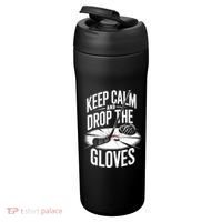 Ice Hockey Keep Calm And Drop The Gloves Style Gift 24oz Duet Stainless Steel Tumbler thumb 3