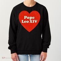 I Heart Love Pope Leo XIV Women's Sweatshirt thumb 0