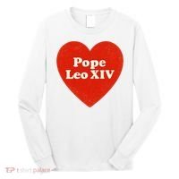 I Heart Love Pope Leo XIV Long Sleeve Shirt thumb 0