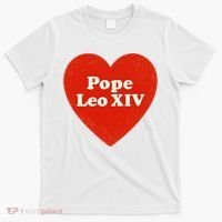 I Heart Love Pope Leo XIV T-Shirt thumb 0