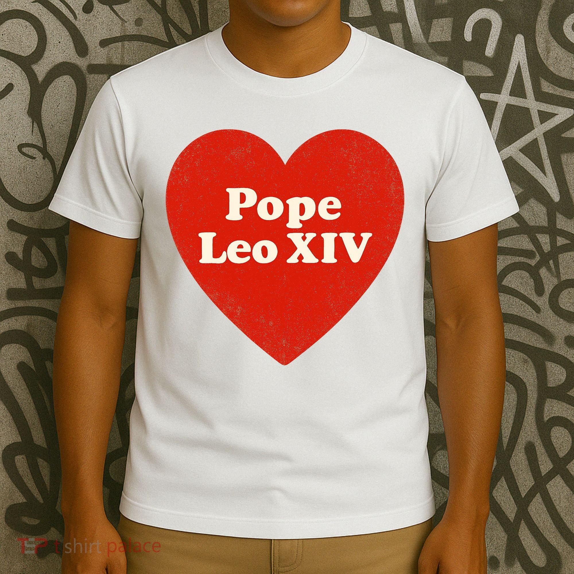 I Heart Love Pope Leo XIV T-Shirt