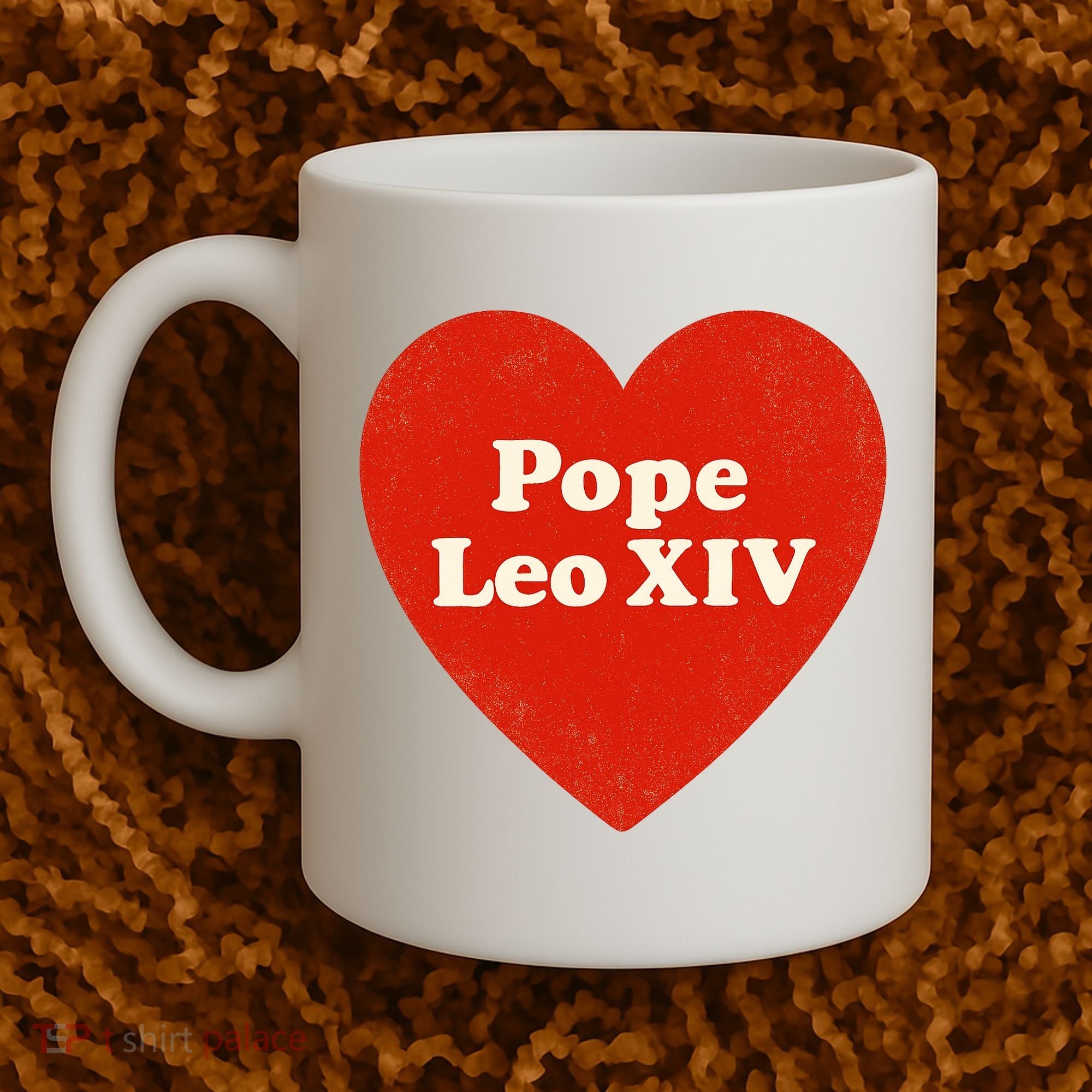 I Heart Love Pope Leo XIV Coffee Mug