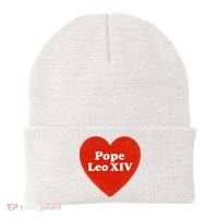 I Heart Love Pope Leo XIV Beanie thumb 0