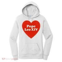I Heart Love Pope Leo XIV Women's Hoodie thumb 0