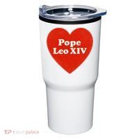 I Heart Love Pope Leo XIV Tumbler thumb 0