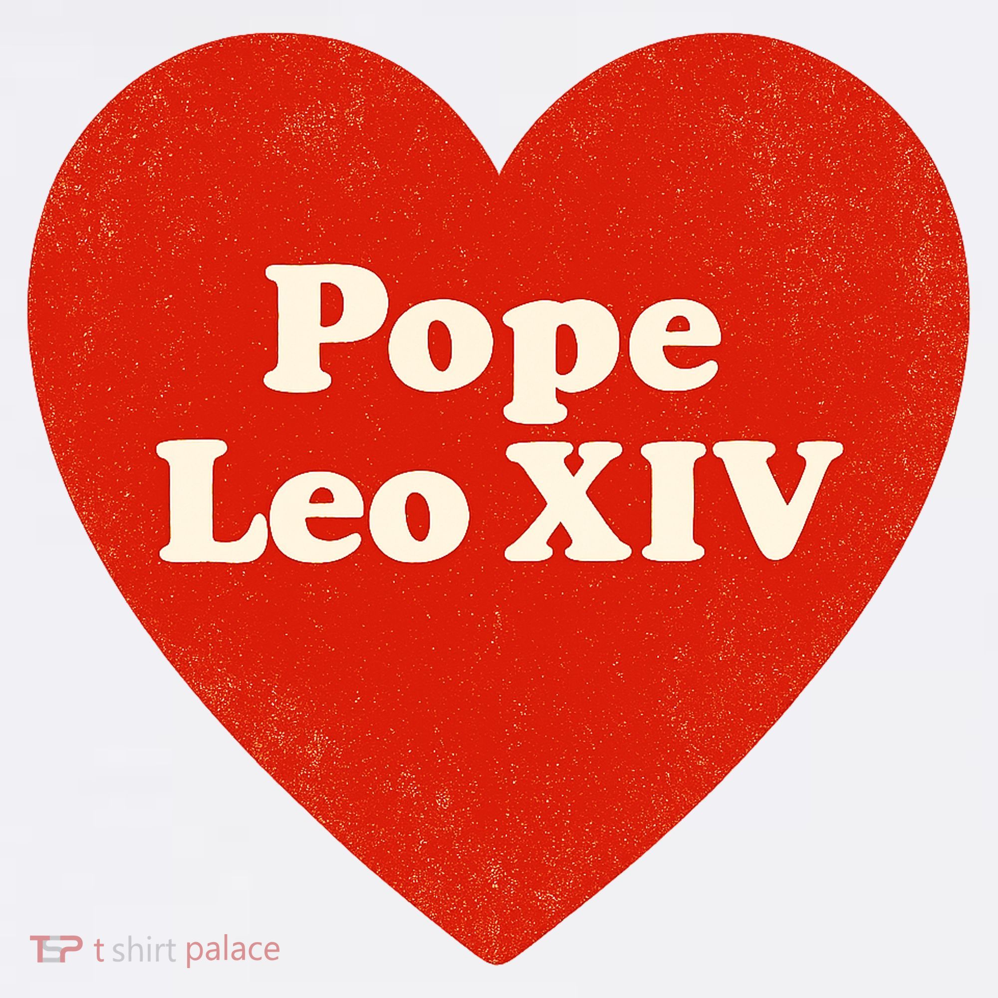I Heart Love Pope Leo XIV Mousepad