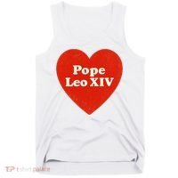 I Heart Love Pope Leo XIV Tank Top thumb 0