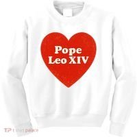 I Heart Love Pope Leo XIV Kids Sweatshirt thumb 0