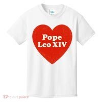 I Heart Love Pope Leo XIV Kids T-Shirt thumb 0