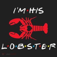 I'm His Lobster Matching Couple Valentine's Day Gift Hat thumb 2