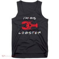 I'm His Lobster Matching Couple Valentine's Day Gift Tank Top thumb 0