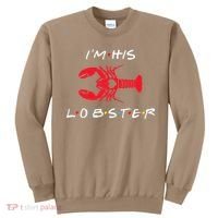 I'm His Lobster Matching Couple Valentine's Day Gift Sweatshirt thumb 0