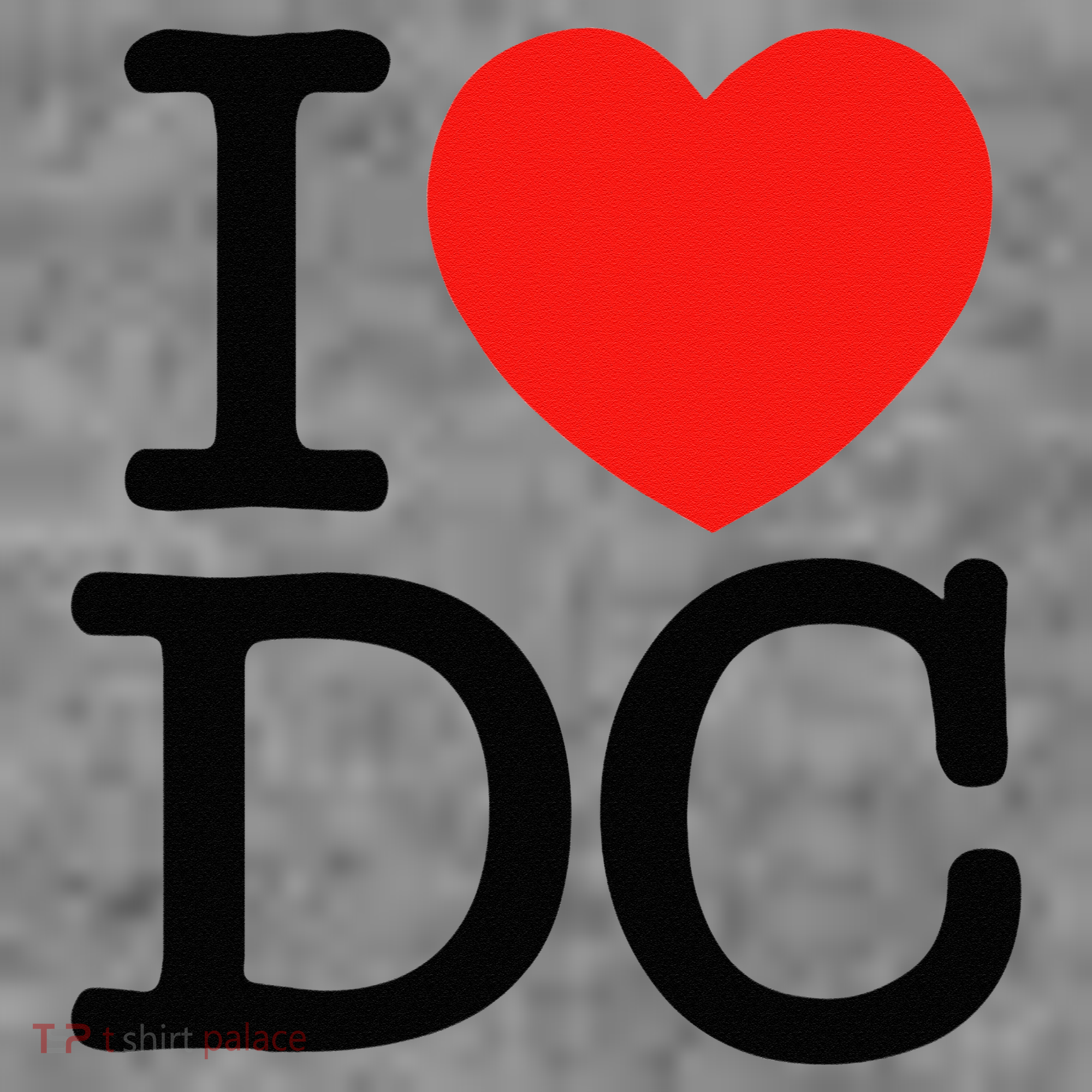 I Heart Love Washington WA DC Classic Font Toddler Hoodie