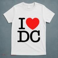 I Heart Love Washington WA DC Classic Font T-Shirt thumb 5