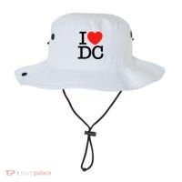 I Heart Love Washington WA DC Classic Font Bucket Hat thumb 0