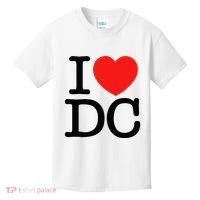 I Heart Love Washington WA DC Classic Font Kids T-Shirt thumb 0