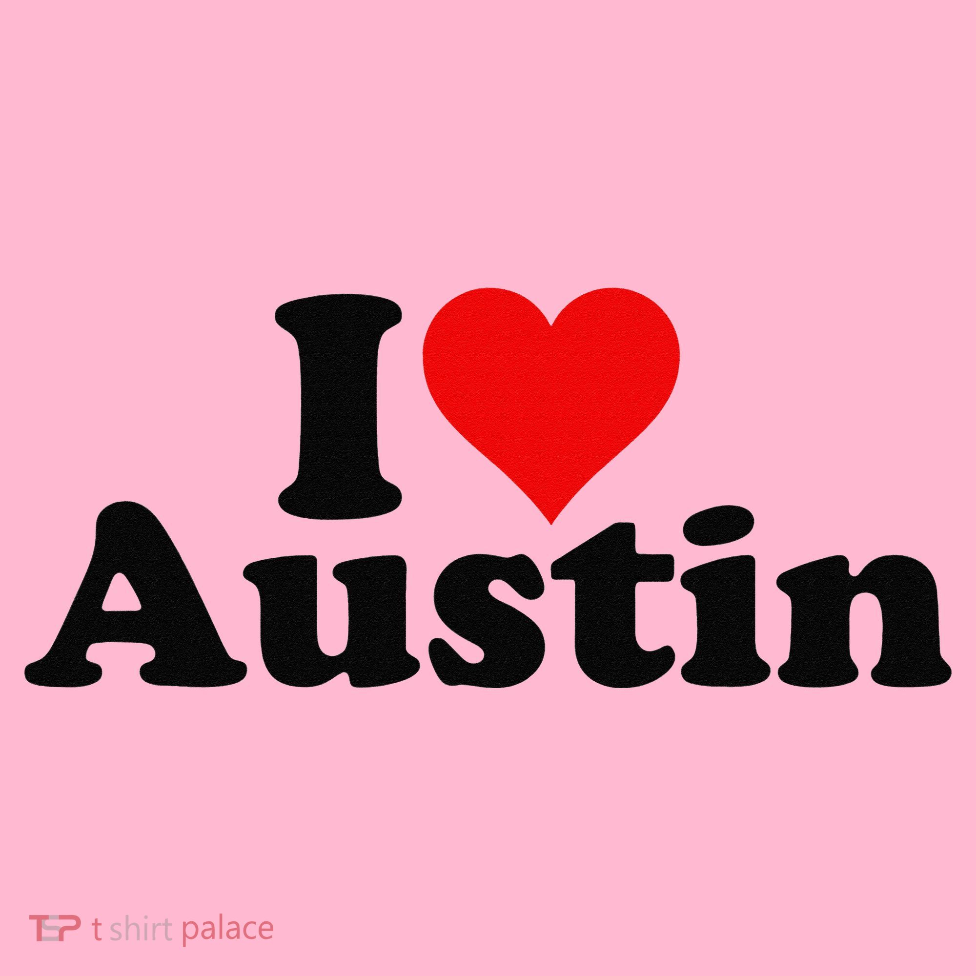 I HEART LOVE AUSTIN TEXAS Coaster